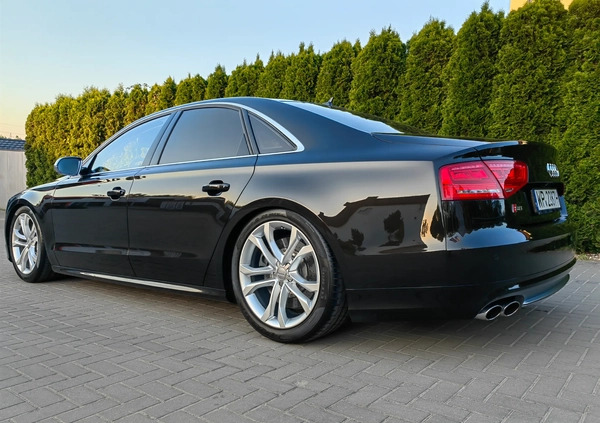 Audi S8 cena 104900 przebieg: 241000, rok produkcji 2013 z Płock małe 742